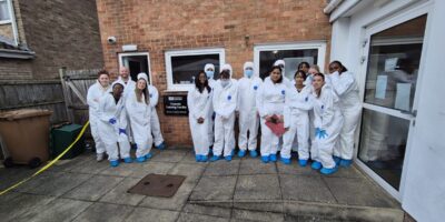 Applied Science Derby University Crime Scene Trip Website